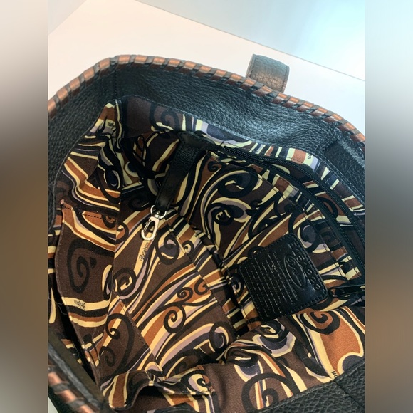 BRIGHTON Leather Shoulder Purse - Picture 6 of 9